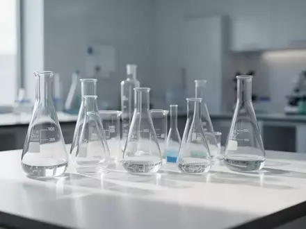 Saubere Laborumgebung mit wissenschaftlichem Glasgeschirr in einer modernen medizinischen Forschungseinrichtung. - Foto: über boerse-global.de
