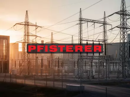 Moderne Industrieanlage und Stromnetzinfrastruktur bei Sonnenuntergang als Symbol für Standortausbau. - Foto: über boerse-global.de
