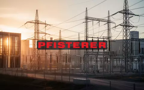 Moderne Industrieanlage und Stromnetzinfrastruktur bei Sonnenuntergang als Symbol für Standortausbau. - Foto: über boerse-global.de