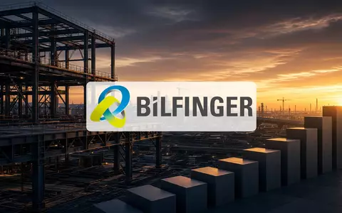Abstrakte Darstellung moderner industrieller Infrastruktur und Finanzwachstum bei Dämmerung. - Foto: über boerse-global.de