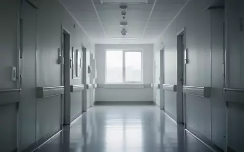 Ein heller, steriler Krankenhausflur mit minimalistischer Architektur und einfallendem Tageslicht. - Foto: über boerse-global.de