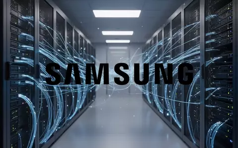 Abstrakte Darstellung von hochmoderner Server-Infrastruktur und künstlicher Intelligenz in blauem Licht. - Foto: über boerse-global.de