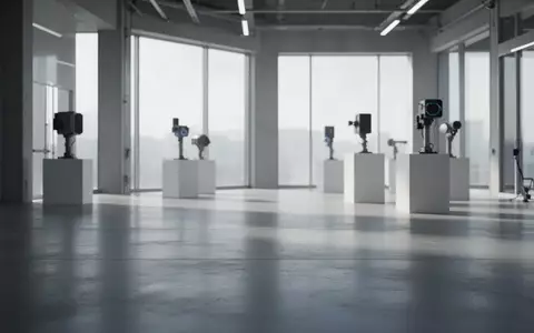Modernes Forschungszentrum für Fahrzeugtechnik mit minimalistischem Design und hellen, lichtdurchfluteten Räumen. - Foto: über boerse-global.de