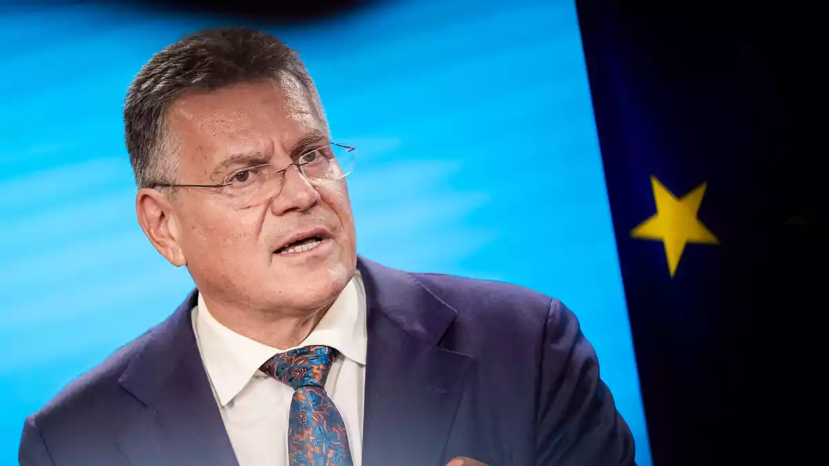 Handelskommissar Maros Sefcovic: Diversifizierung und Widerstandsfähigkeit sind wichtiger denn je. (Archivbild) - Bild: Christoph Soeder/dpa