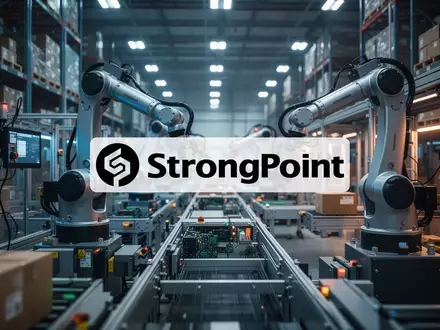 Moderne, automatisierte Lagerhalle mit Robotik-Systemen für effiziente Logistikprozesse. - Foto: über boerse-global.de