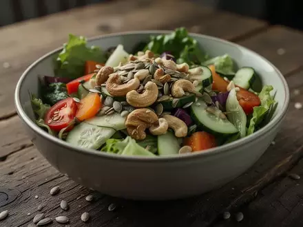 Symbolbild: Schüssel mit frischem Salat - Foto: über boerse-global.de