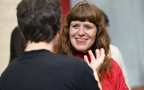 Kerstin Wolter ist eine von zwei Landesvorsitzenden der Berliner Linken. (Archivbild) - Foto: Jens Kalaene/dpa