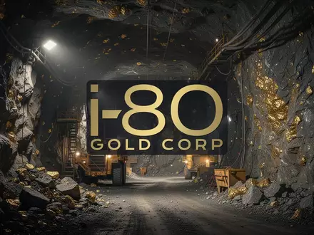 Abstrakte Darstellung einer Goldmine mit Fokus auf geologische Gesteinsstrukturen und industrielle Exploration. - Foto: über boerse-global.de