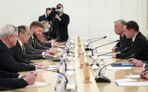 Die AfD pflegt seit langem Kontakte zu Russland. (Archiv) - Foto: -/Russian Foreign Ministry Press Service/AP/dpa