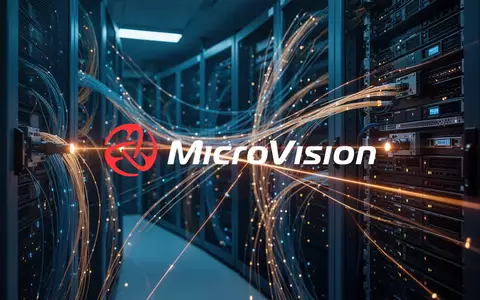 Abstrakte Darstellung von Hochleistungstechnologie und Lidar-Sensoren in einem modernen Rechenzentrum. - Foto: über boerse-global.de