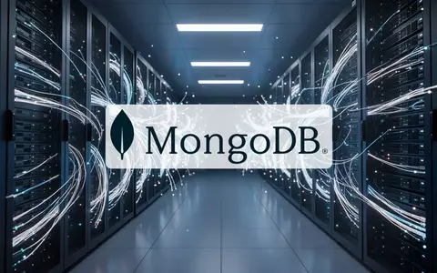 Abstrakte Darstellung eines modernen Rechenzentrums mit leuchtenden Glasfaserleitungen für Cloud-Technologie. - Foto: über boerse-global.de