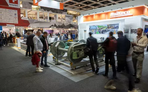 Auf der Mobilitätsmesse Innotrans geht es um technische Innovationen für den Schienenverkehr. - Foto: Christophe Gateau/dpa