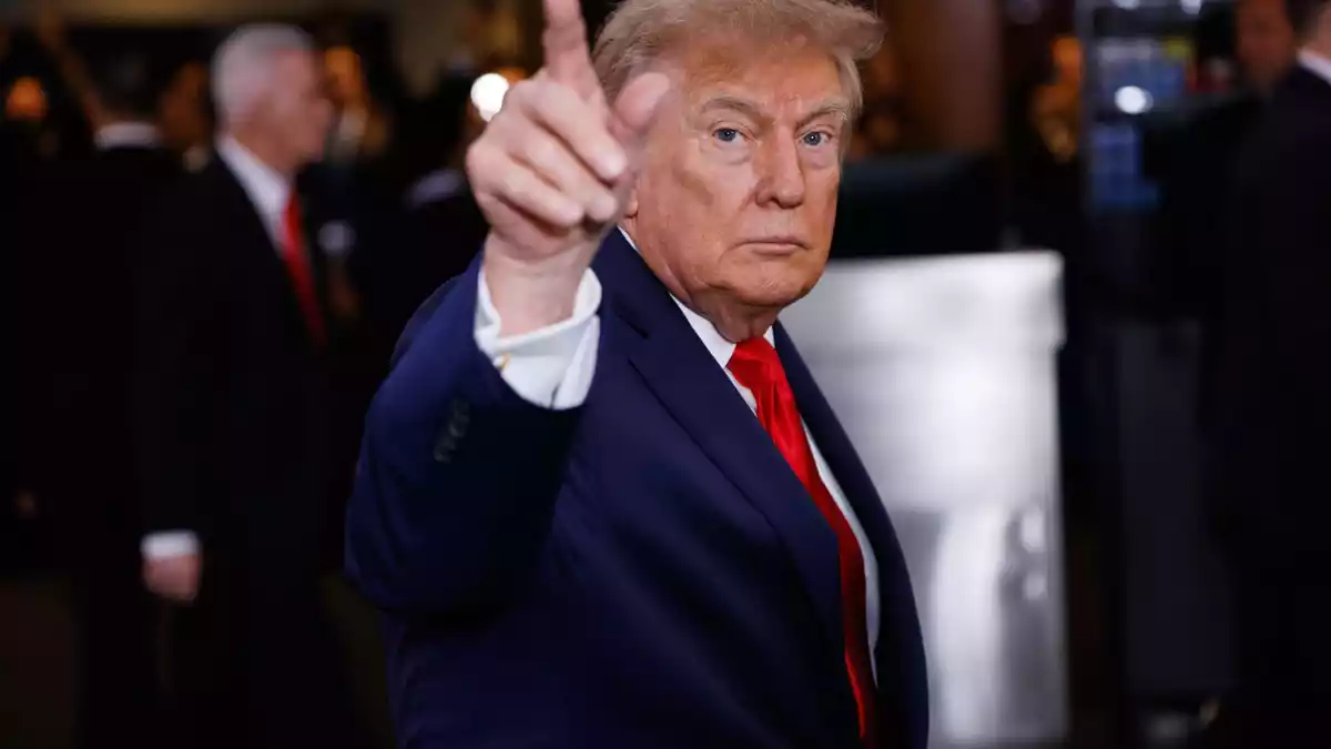 US-Präsident Donald Trump trifft zu seiner Rede vor der Vollversammlung der Vereinten Nationen in New York ein. - Bild: Stefan Jeremiah/FR171756 AP/AP/dpa