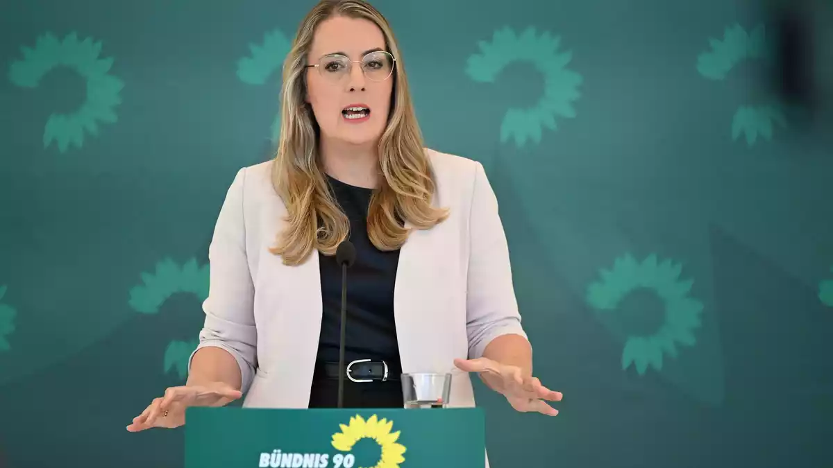 Grünen-Fraktionschefin Katharina Dröge empfiehlt: Kocak sollte nicht mehr zur Linksfraktion gehören. - Bild: Michael Brandt/dpa