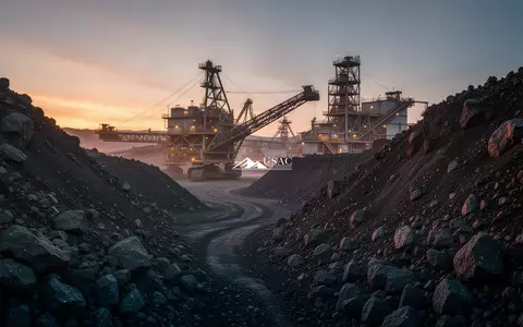 Industrielle Bergbauanlage bei Sonnenaufgang als Symbol für strategische Rohstoffförderung und staatliche Unterstützung. - Foto: über boerse-global.de