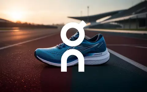 Hochwertiger Sportschuh auf einer modernen Laufbahn bei Dämmerung, symbolisiert den Sportartikelmarkt. - Foto: über boerse-global.de
