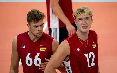 Die deutschen Volleyballer unterlagen dem großen Favoriten. (Archivbild) - Foto: Julius Frick/dpa