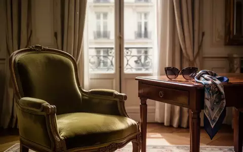 Vintage Einrichtungsgegenstände und persönliche Accessoires in einem eleganten, sonnendurchfluteten Raum. - Foto: über boerse-global.de
