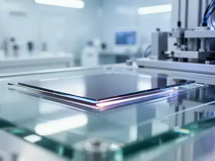 Eine sterile, moderne Reinraumumgebung mit hochpräzisen Fertigungsanlagen für die Halbleiterproduktion. - Foto: über boerse-global.de