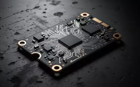 Nahaufnahme einer modernen SSD-Platine auf einem dunklen, industriellen Untergrund. - Foto: über boerse-global.de