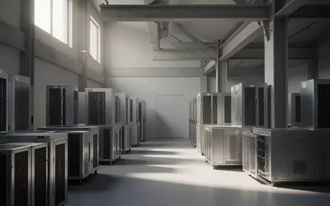 Ein minimalistischer, moderner technischer Raum mit architektonischen Strukturen und natürlichem Lichteinfall. - Foto: über boerse-global.de