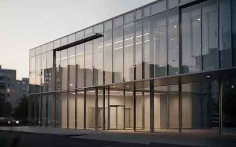 Moderne Fassade eines medizinischen Zentrums bei Dämmerung - Foto: über boerse-global.de