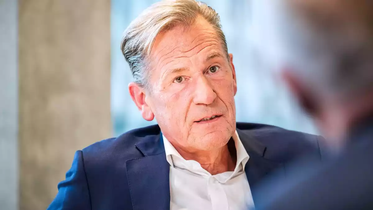 Döpfner spricht von Thiel als einem «der inspirierendsten und interessantesten Denker». (Archivbild) - Bild: Michael Kappeler/dpa