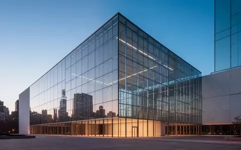 Moderne Glas- und Stahlarchitektur des UN-Hauptquartiers bei Dämmerung, die Transparenz und staatliche Ordnung symbolisiert. - Foto: über boerse-global.de