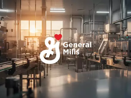 Abstrakte Darstellung einer modernen Lebensmittelproduktionsanlage in warmem Licht als Symbol für den Konsumgütersektor. - Foto: über boerse-global.de