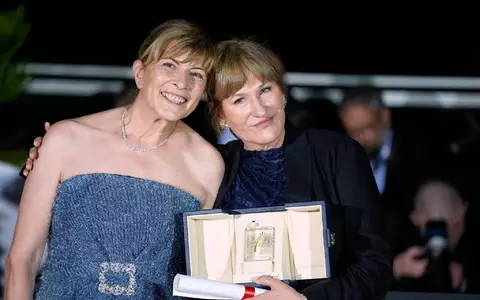 Hauptdarstellerin Jana Radewa (l) und die Regisseurin Valeska Grisebach in Cannes. (Archivbild) - Foto: John Locher/Invision/AP/dpa
