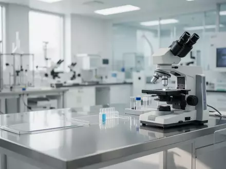 Moderne, sterile Laborumgebung mit Präzisionsgeräten in einer medizinischen Einrichtung. - Foto: über boerse-global.de