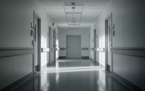 Ein leerer, steriler Krankenhausflur mit glänzendem Boden und hellem Tageslicht. - Foto: über boerse-global.de