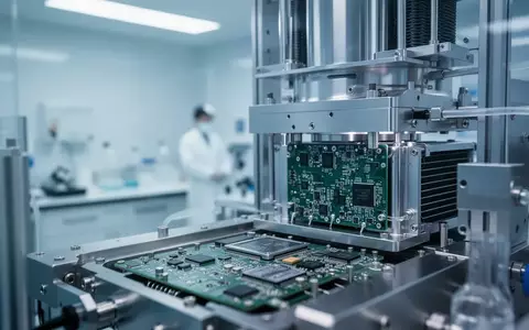 Modernes medizinisches Forschungslabor mit präziser wissenschaftlicher Instrumentierung und metallischen Oberflächen. - Foto: über boerse-global.de