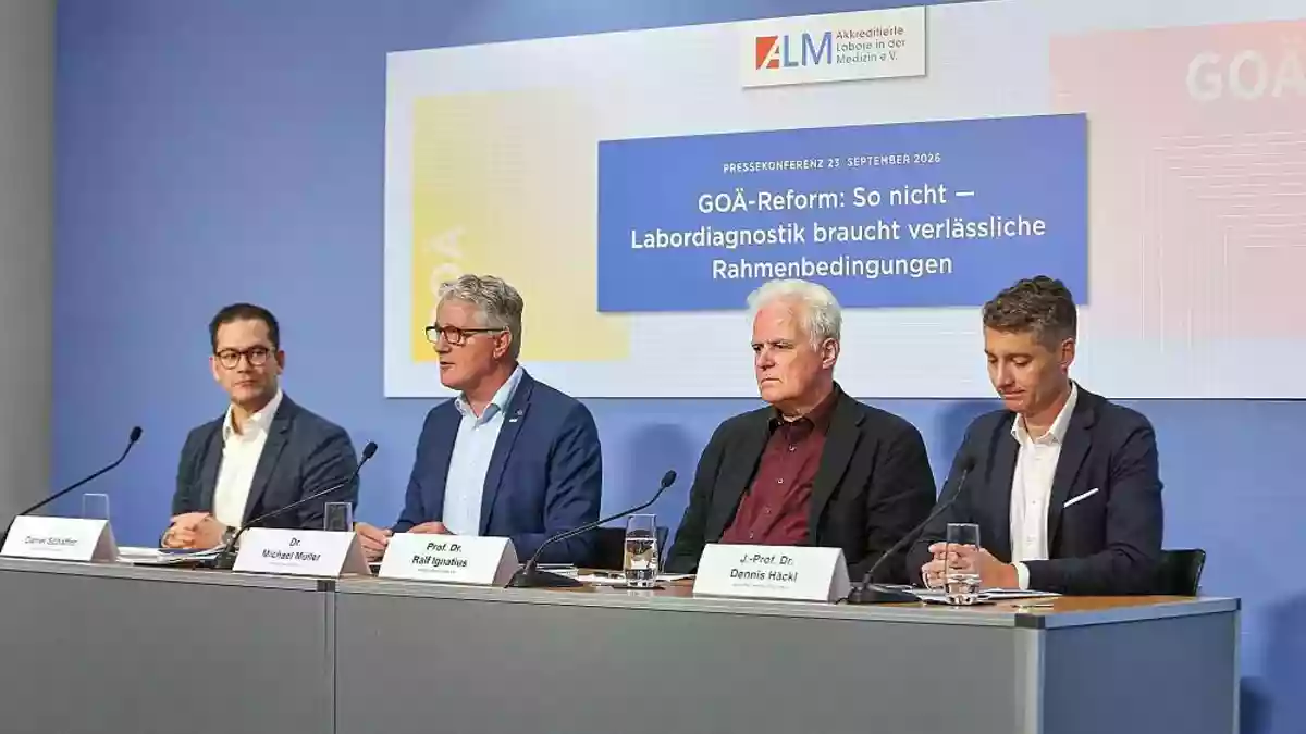 Akkreditierte Labore in der Medizin e.V. am 23.09.2026 - Bild: via dts Nachrichtenagentur