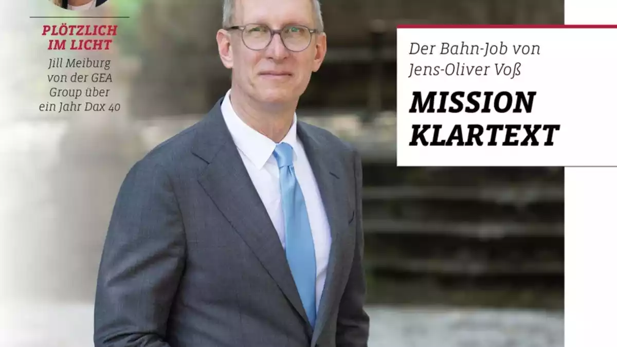 prmagazin-Titelstory: Jens-Oliver Voß setzt bei der Deutschen Bahn auf Realismus und Klarheit - Bild: presseportal.de