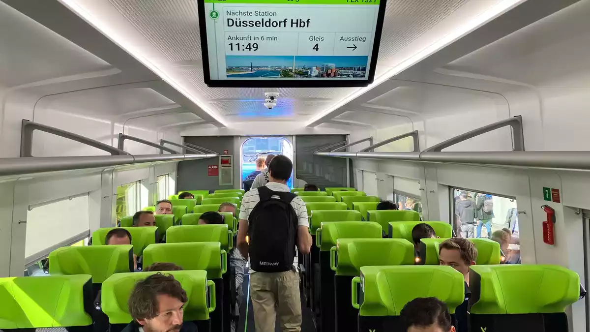 Flixtrain will ab 2028 im Fernverkehr in Deutschland deutlich expandieren. - Bild: Matthias Arnold/dpa