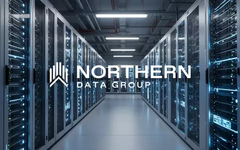 Modernes Rechenzentrum mit leuchtenden Serverschränken als Symbol für digitale Infrastruktur und Kapitalinvestitionen. - Foto: über boerse-global.de