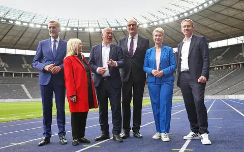 Vorstellung der Berliner Konzepts für Olympia-Bewerbung wird vorgestellt im Mai 2025 (Archiv) - Foto: via dts Nachrichtenagentur