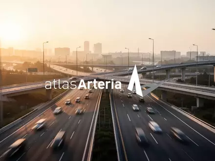 Ein modernes Autobahnkreuz in der Abenddämmerung als Symbol für Infrastrukturinvestitionen. - Foto: über boerse-global.de