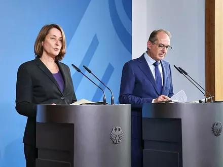 Leonie Gebers und Alexander Dobrindt am 23.09.2026 - Foto: via dts Nachrichtenagentur