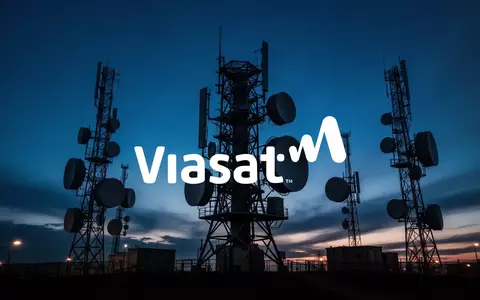 Satellitenkommunikationsantennen in einer blauen Dämmerung als Symbol für moderne Luft- und Raumfahrttechnologie - Foto: über boerse-global.de