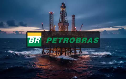 Moderne Offshore-Ölplattform vor der Küste bei Dämmerung - Foto: über boerse-global.de