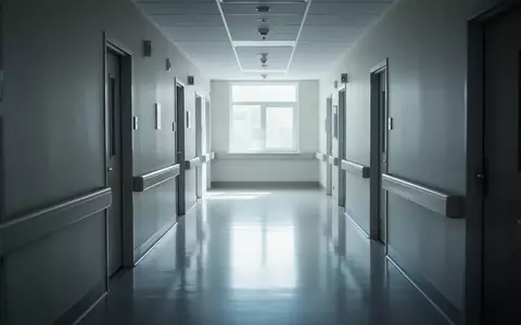 Ein heller, steriler Krankenhausflur in minimalistischem Design mit einfallendem Tageslicht. - Foto: über boerse-global.de