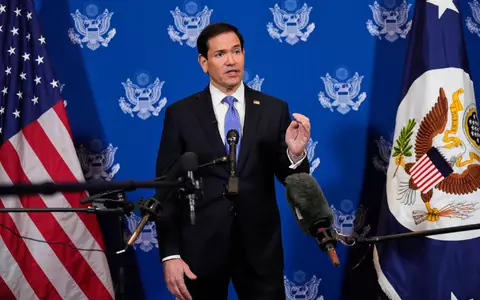Die USA haben den russischen Präsidenten Wladimir Putin zum G20-Gipfel im Dezember in Miami eingeladen - sagt US-Außenminister Marco Rubio.  - Foto: Yuki Iwamura/AP/dpa