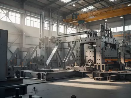 Moderne Industriehalle mit Maschinenanlagen als Symbol für die deutsche wirtschaftliche Stärke und Investitionstätigkeit. - Foto: über boerse-global.de