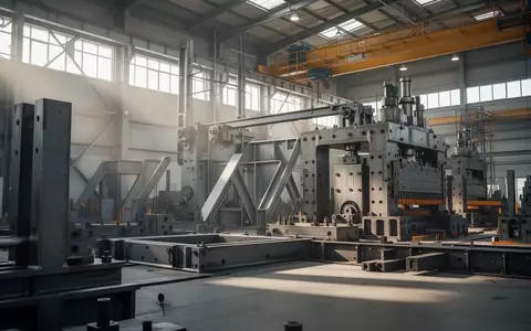 Moderne Industriehalle mit Maschinenanlagen als Symbol für die deutsche wirtschaftliche Stärke und Investitionstätigkeit. - Foto: über boerse-global.de