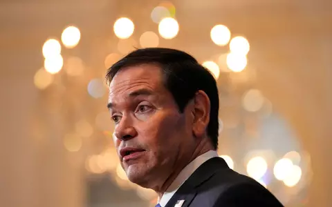 Den USA bereitet eine mögliche Ausweitung des Ukraine-Kriegs auf andere Regionen Sorgen - sagt Außenminister Rubio.  - Foto: Yuki Iwamura/AP/dpa