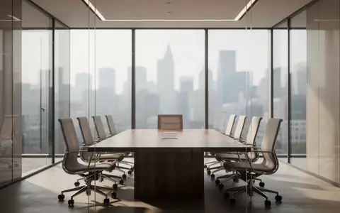Moderner Konferenzraum in einem Bürogebäude bei Tageslicht. - Foto: über boerse-global.de