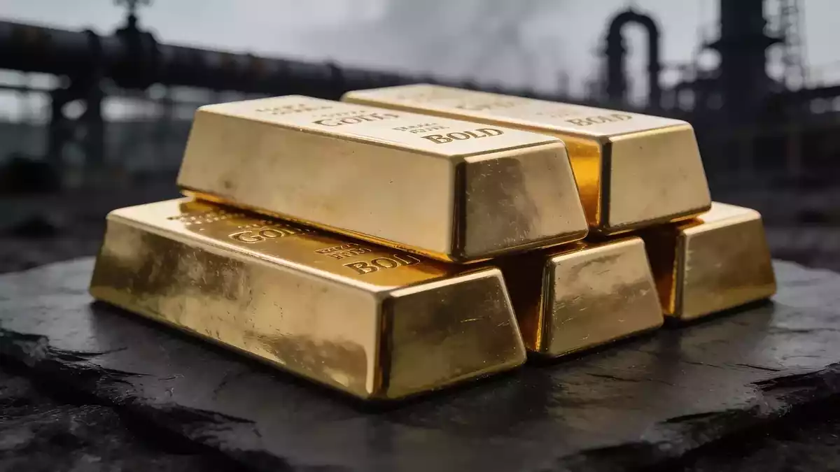 Gold Falls 1.6% to $4,290 as Strong US PMI, Hawkish Fed Lift Yields