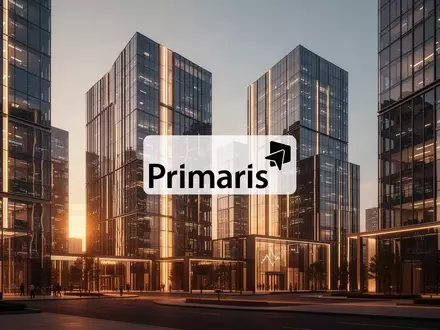 Moderne Gewerbeimmobilien in der Abenddämmerung als Symbol für Immobilieninvestitionen - Foto: über boerse-global.de